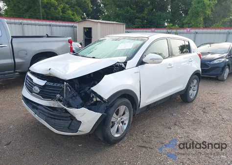 2012 Kia Sportage Lx из США, поврежденный, VIN KNDPBCA27C7234979